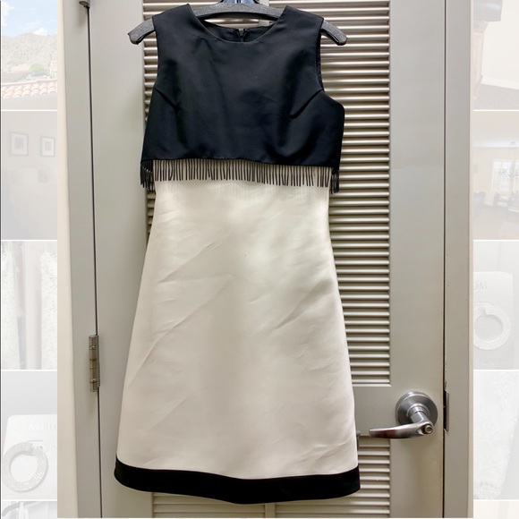 Roland Nivelais 💯%Silk Jacquard A-Line dress gown - Picture 7 of 9